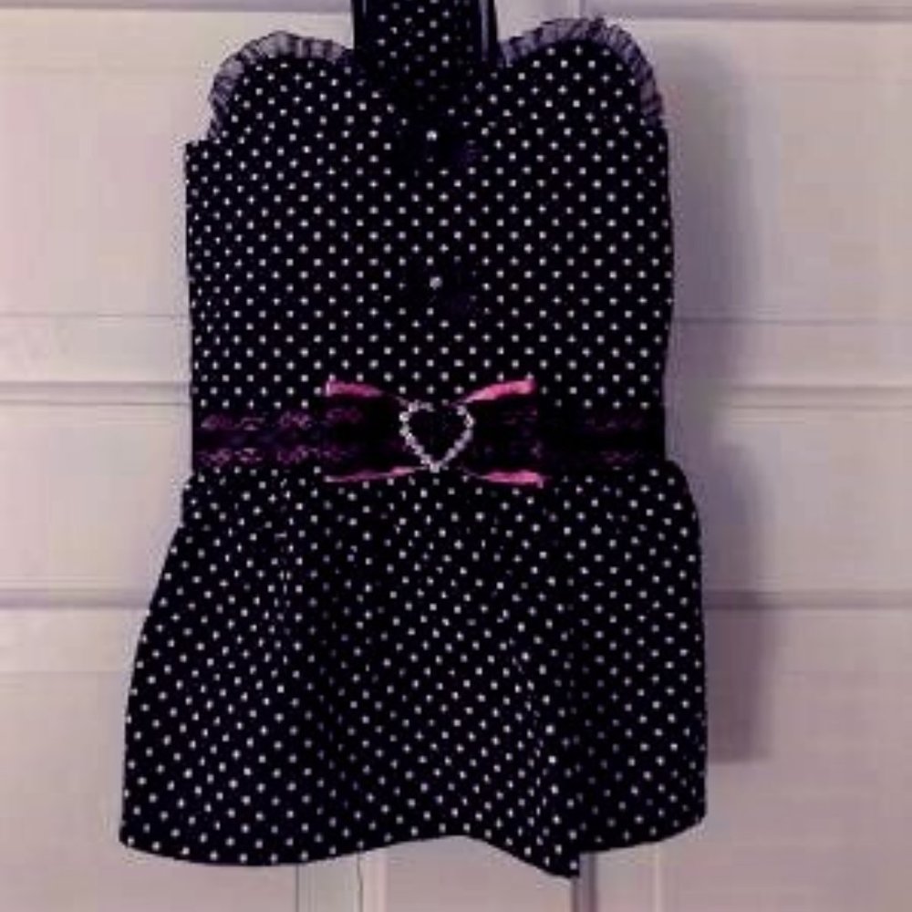 Bijou Polka Dot Dog Dress by Ruff Ruff Couture